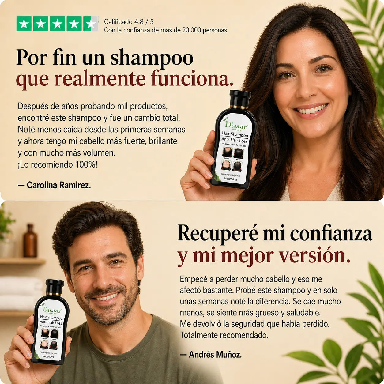 Shampoo Anticaida Disaar