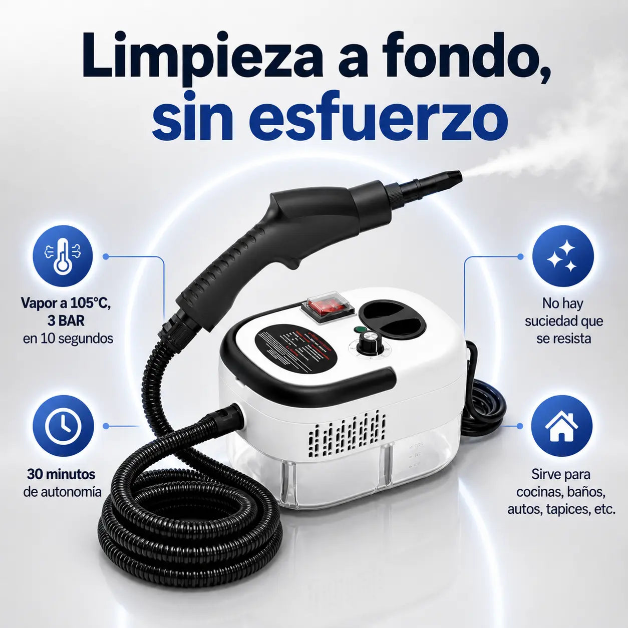 Limpiador de Vapor a Presion